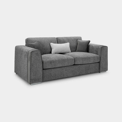 Naples Sofa Grey 3 Seater