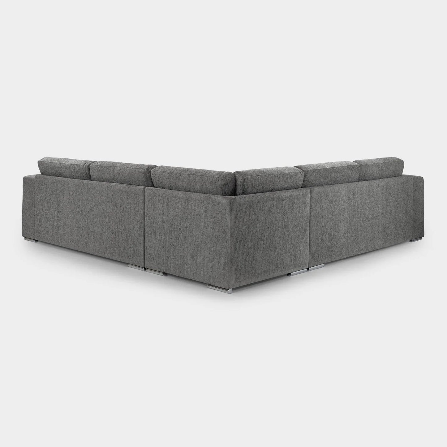 Naples Sofa Grey Large Corner