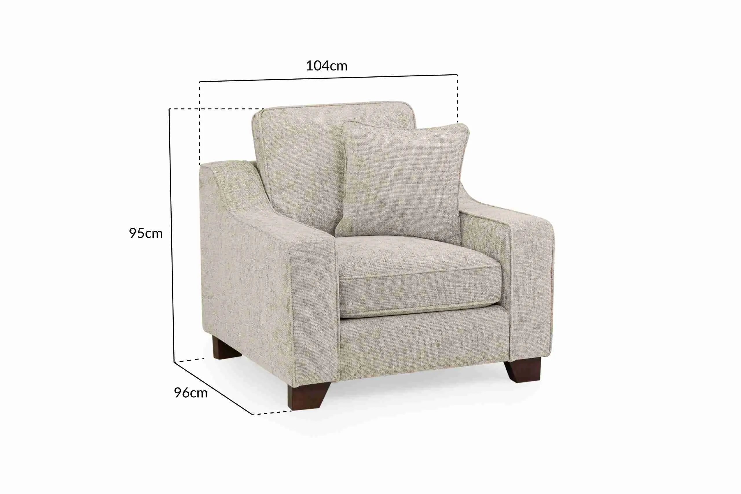 Nebraska 3+2+1 Sofa Set