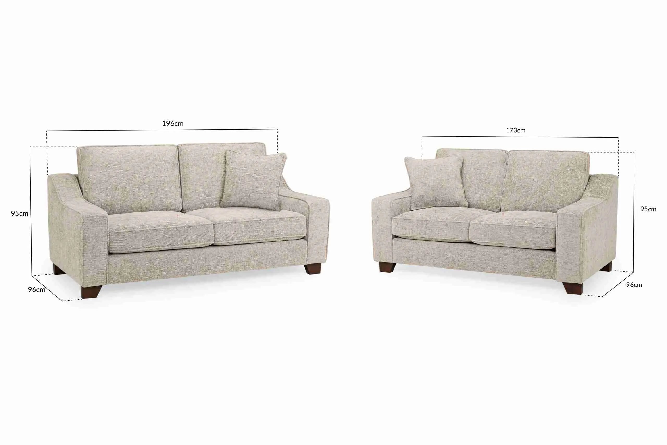 Nebraska 3+2+1 Sofa Set