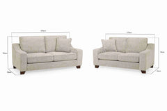 Nebraska 3+2+1 Sofa Set