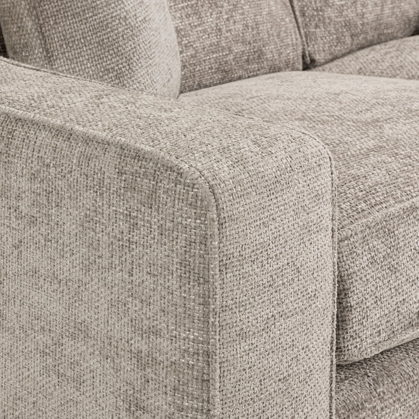Nebraska Sofa Stone Large Corner