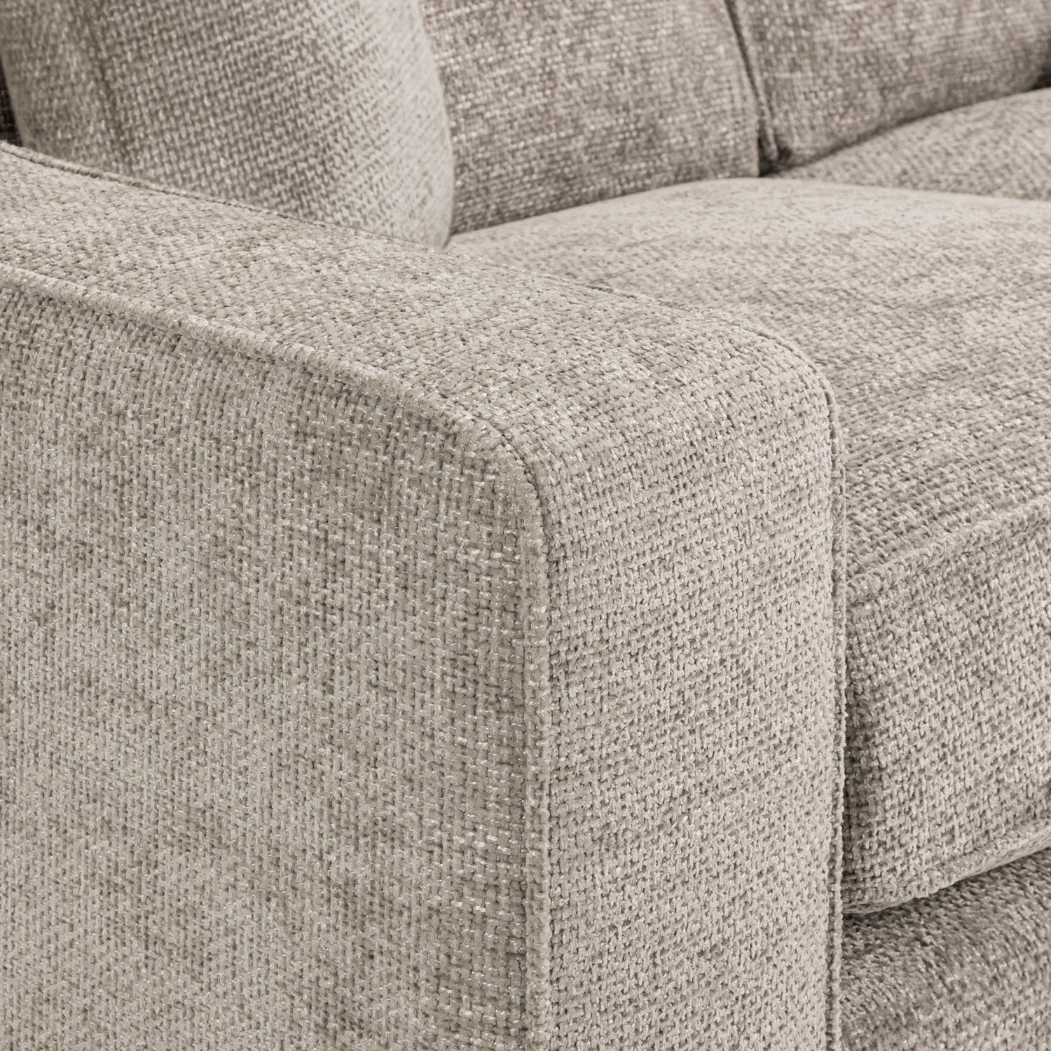 Nebraska Sofa Stone Large Corner