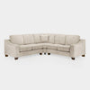 Nebraska Sofa Stone Large Corner