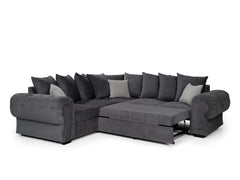 Niko Full Back Corner Sofa - Graphite