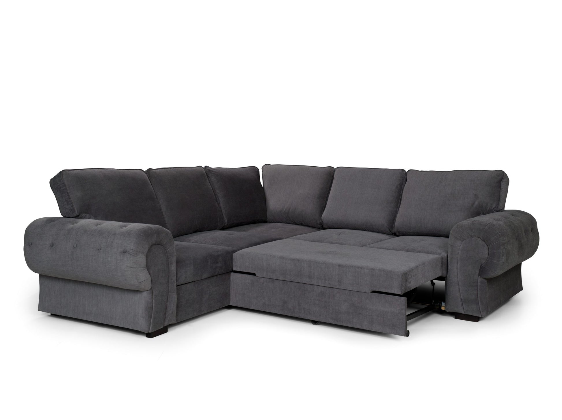 Niko Full Back Corner Sofa - Graphite