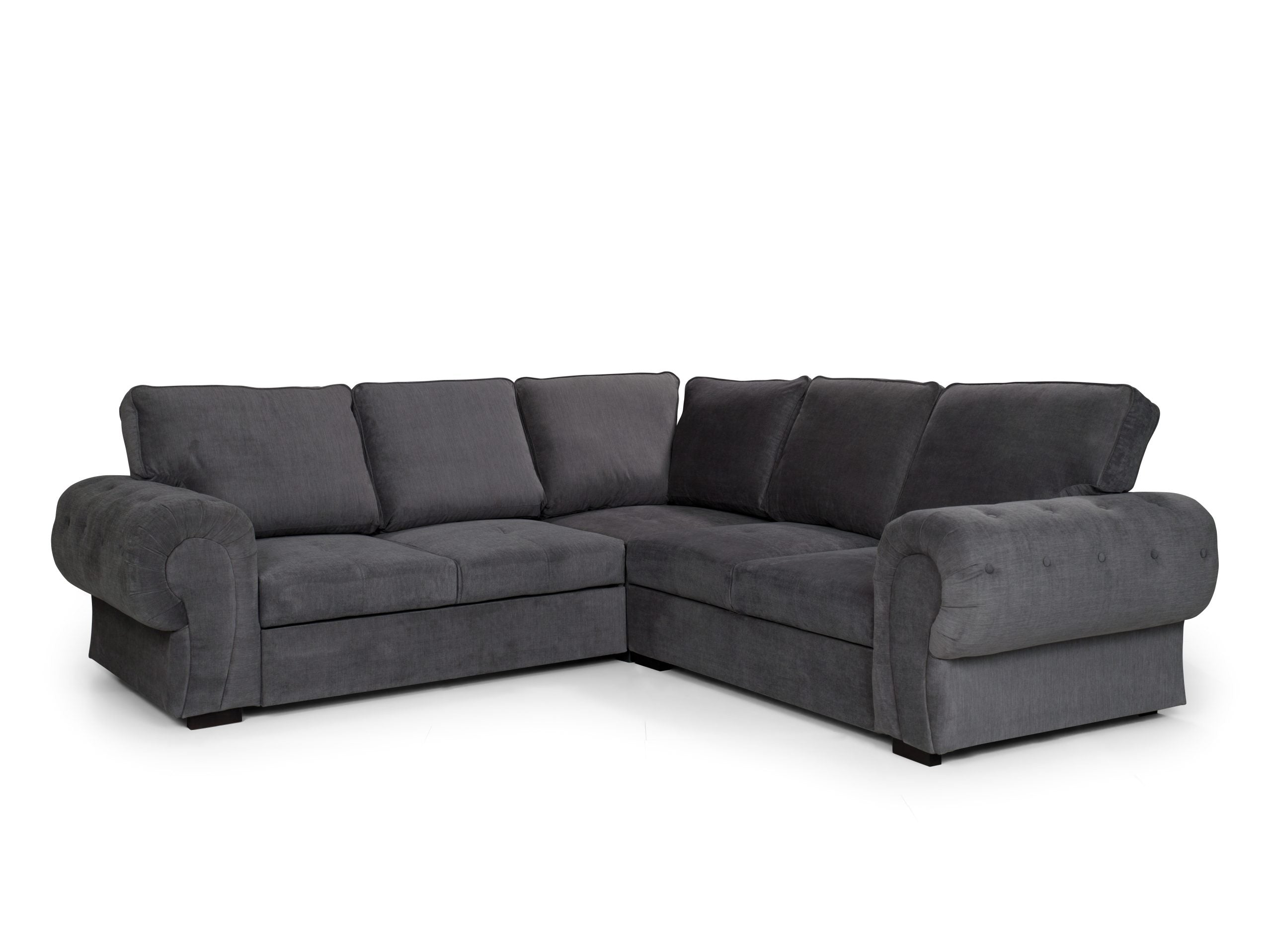 Niko Full Back Corner Sofa - Graphite