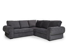 Niko Full Back Corner Sofa - Graphite