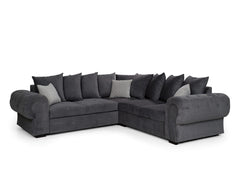 Niko Scatter Corner Sofa - Graphite