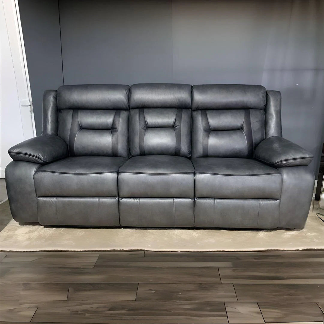 Nova Electric Recliner Leather Sofa 3+2 Seater