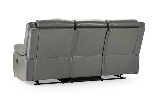 Novie Recliner 3 Seater Sofa - Grey