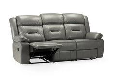 Novie Recliner 3 Seater Sofa - Grey