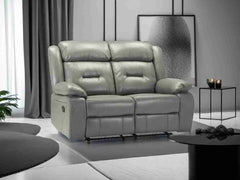 Novie Recliner 3+1+1 Sofa Set - Grey