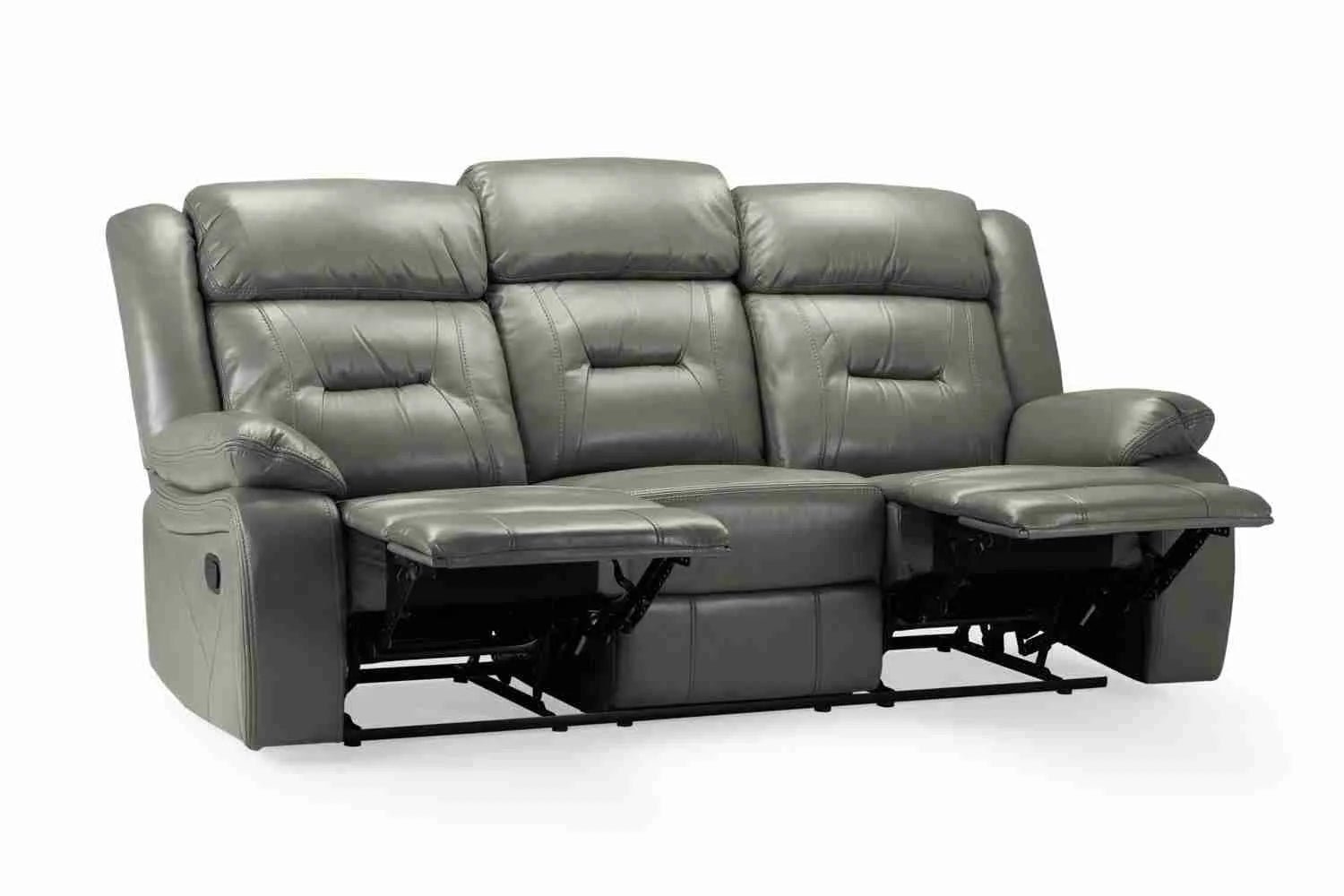 Novie Recliner 3+1+1 Sofa Set - Grey