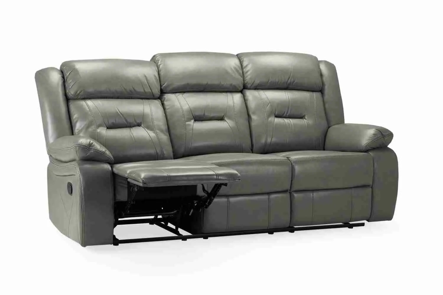 Novie Recliner 3+1+1 Sofa Set - Grey