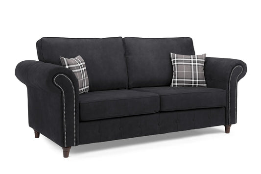 Oakland 3 Seater Sofa - Charcoal