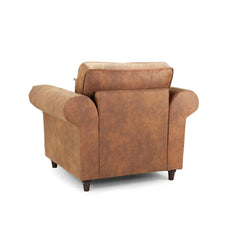 Oakland Leather Armchair Tan