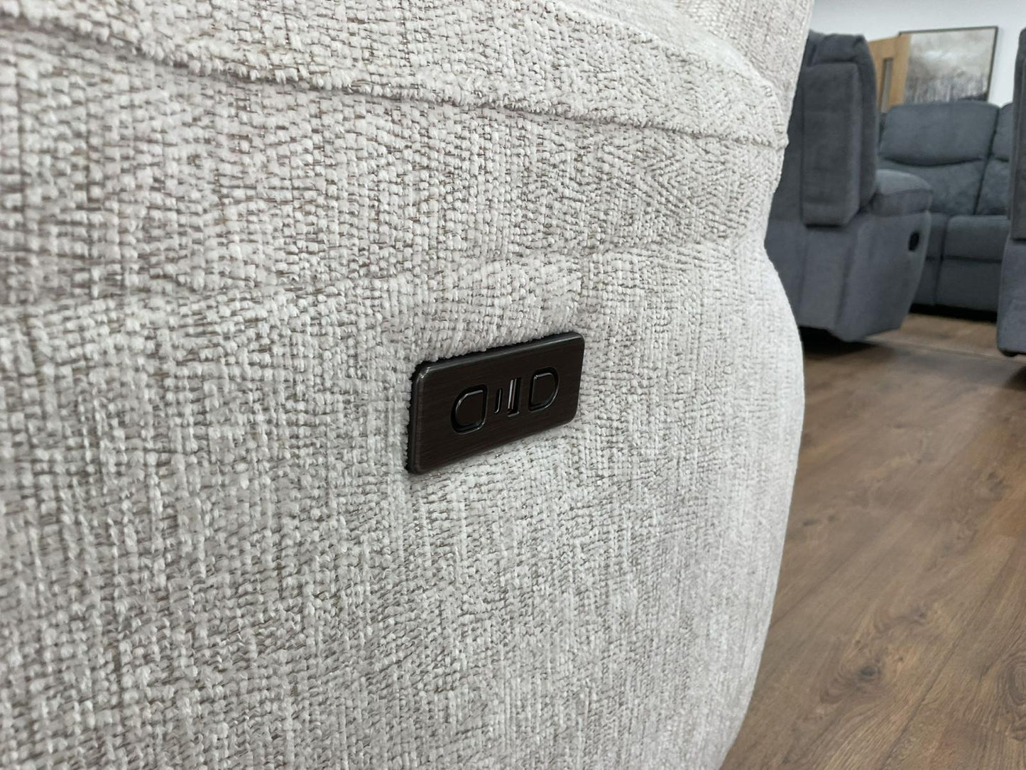 Owen Electric Recliner Armchair Sofa - Beige