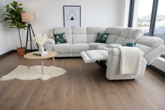 Owen Electric Recliner Corner Sofa - Beige