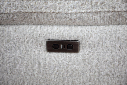 Owen Electric Recliner Corner Sofa - Beige