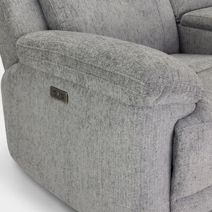 Owen Electric Recliner Sofa 2 Seater - Grey