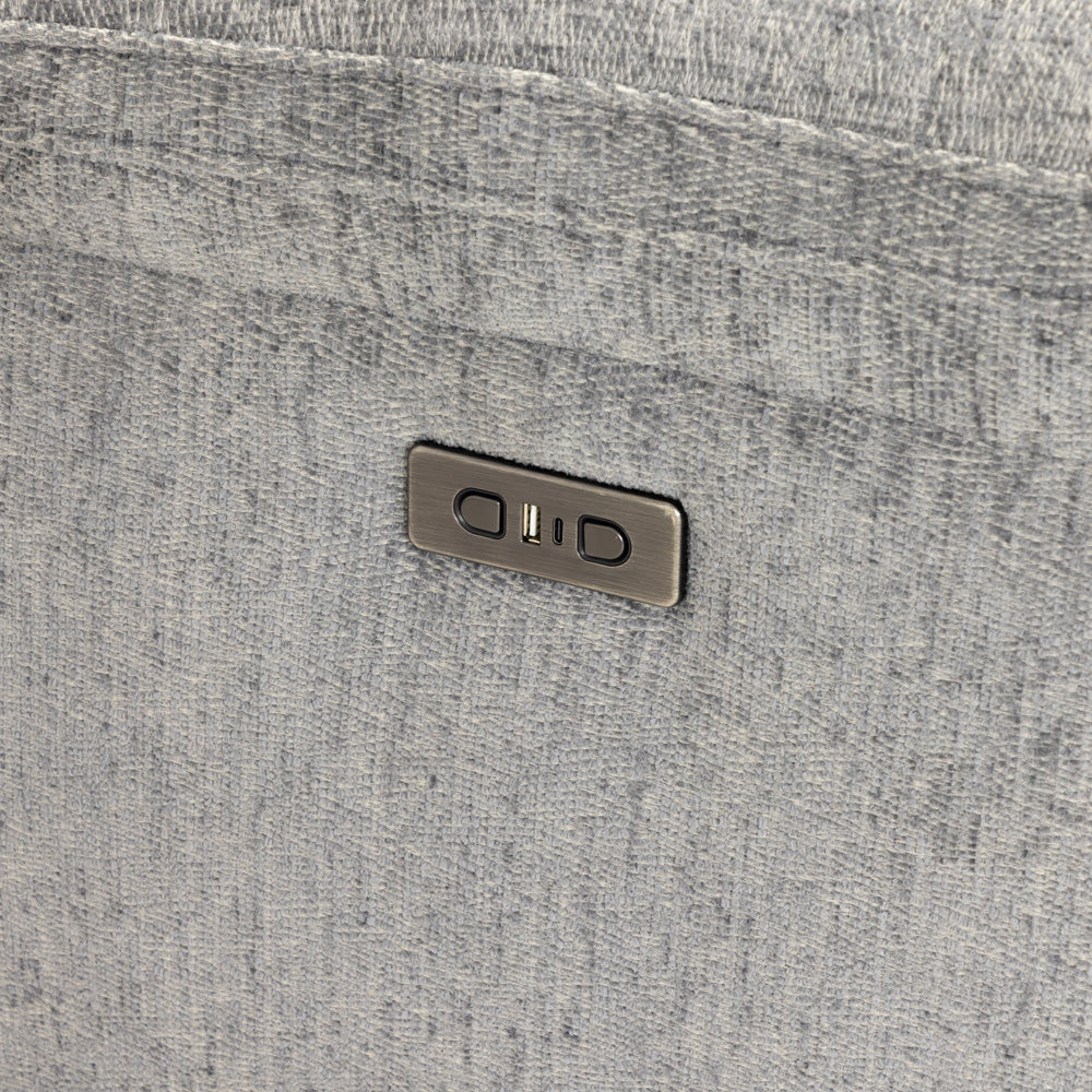 Owen Electric Recliner Sofa 2 Seater - Grey