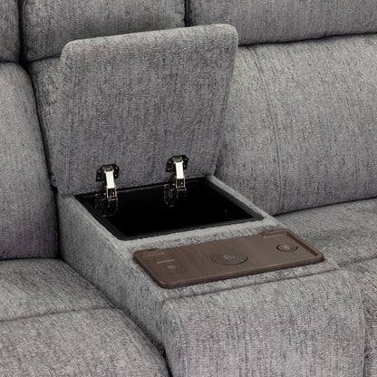 Owen Electric Recliner Sofa 2 Seater - Grey