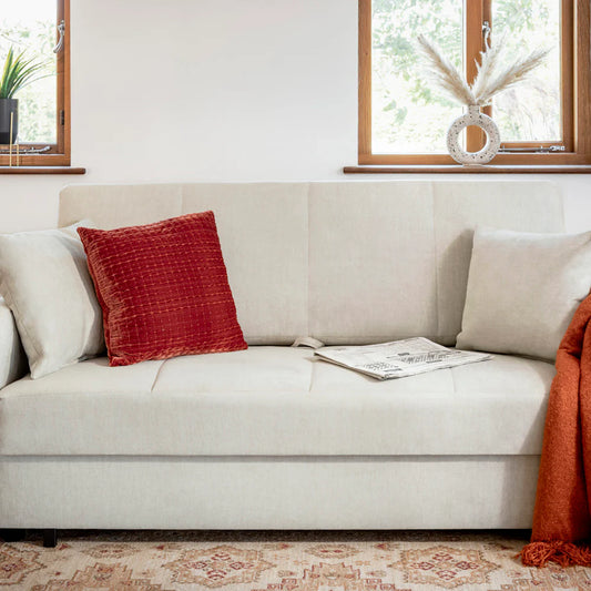 Penelope Sofabed Beige 2 Seater