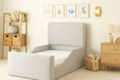 Plain Upholstered Kids Bed Frame