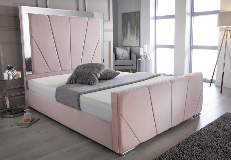 Olivia Mirror Bed Frame