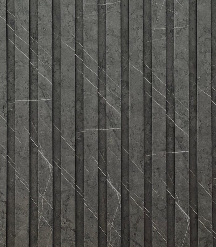 Renso 3D Fluted Wall Panels Grey