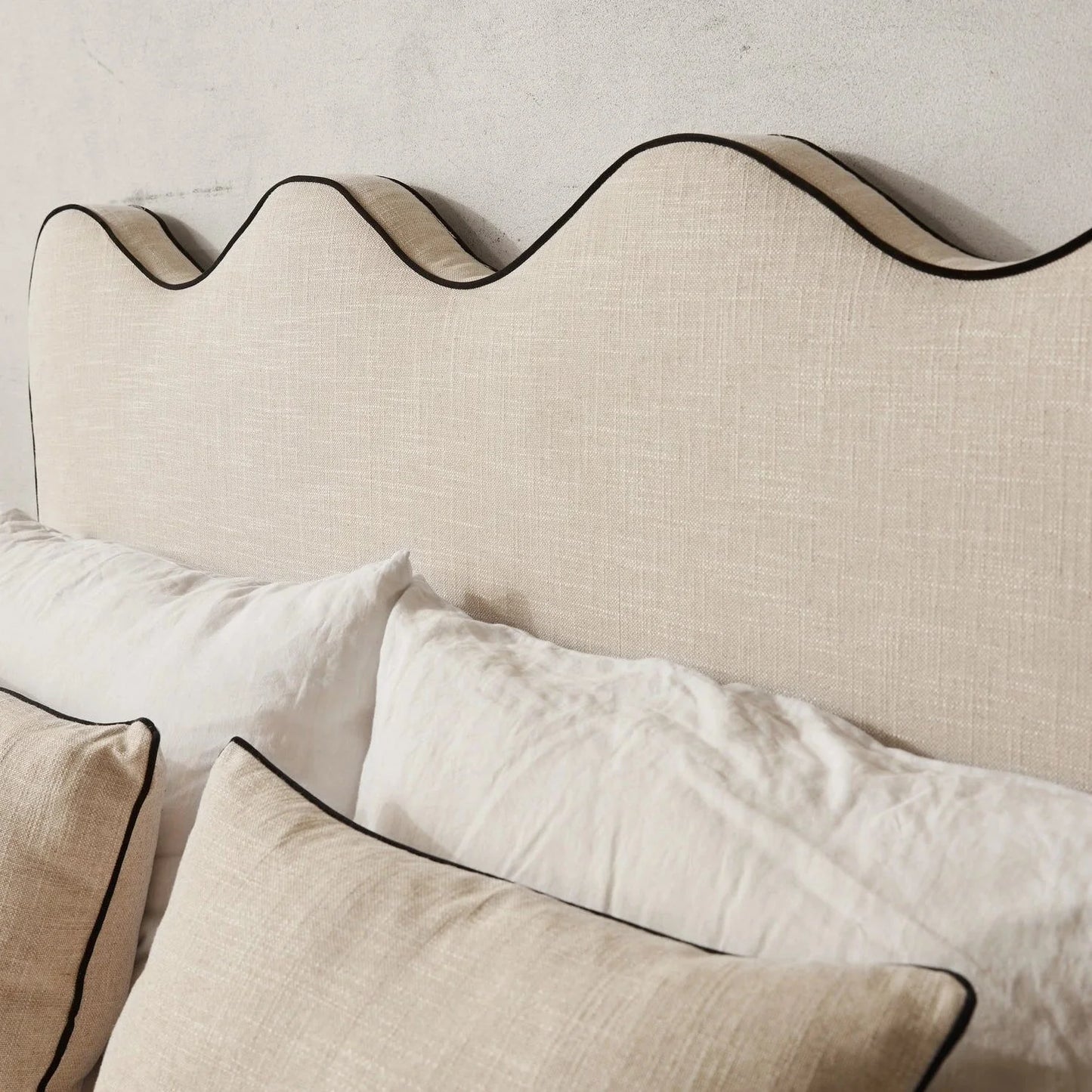 Sable Boucle Bed Frame