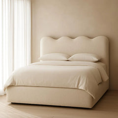 Sable Boucle Bed Frame