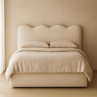 Sable Boucle Bed Frame
