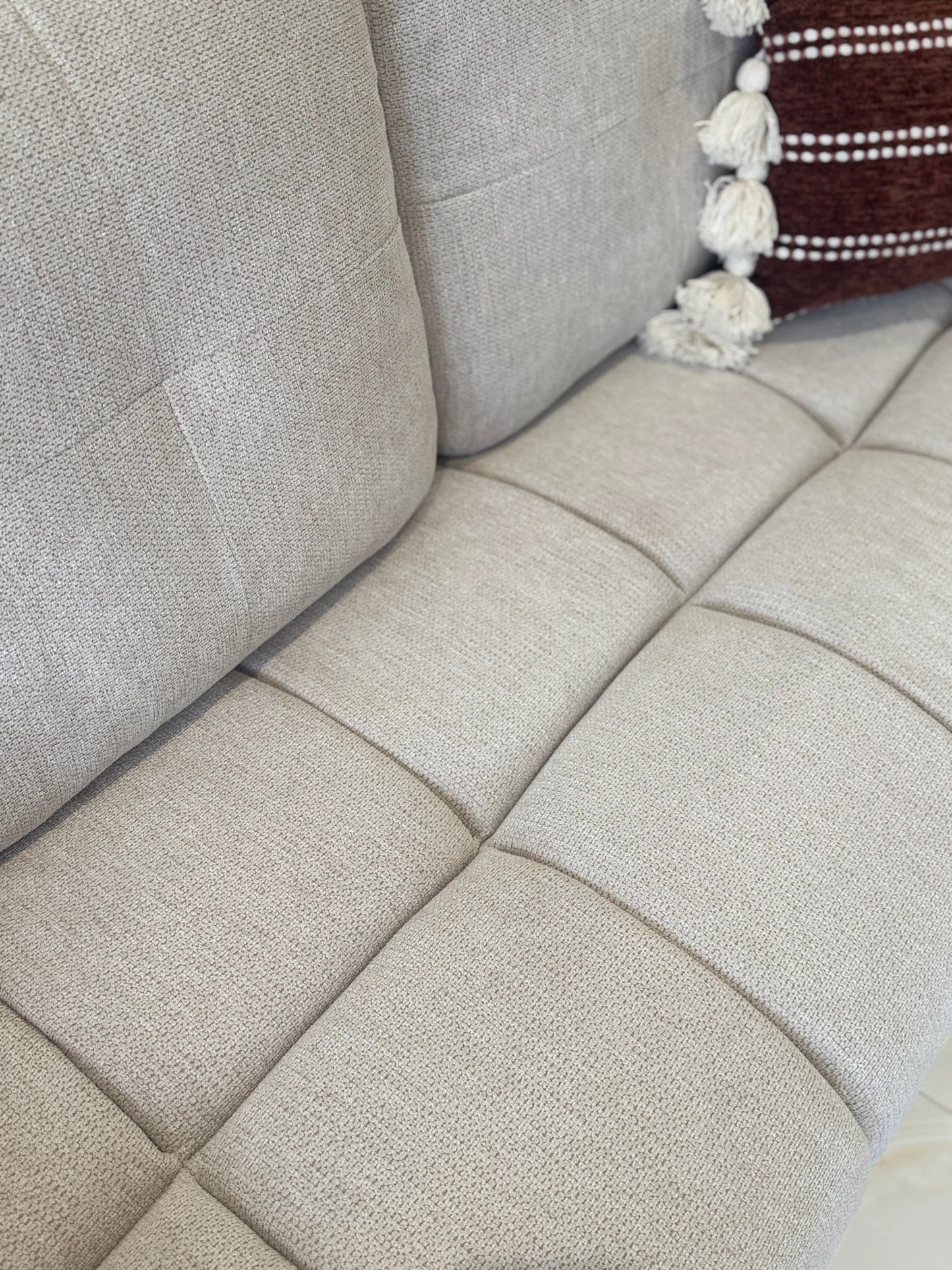 San Marino 3+2 Seater Sofa Set - Beige