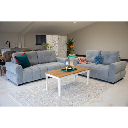 San Marino 3+2 Seater Sofa Set - Grey