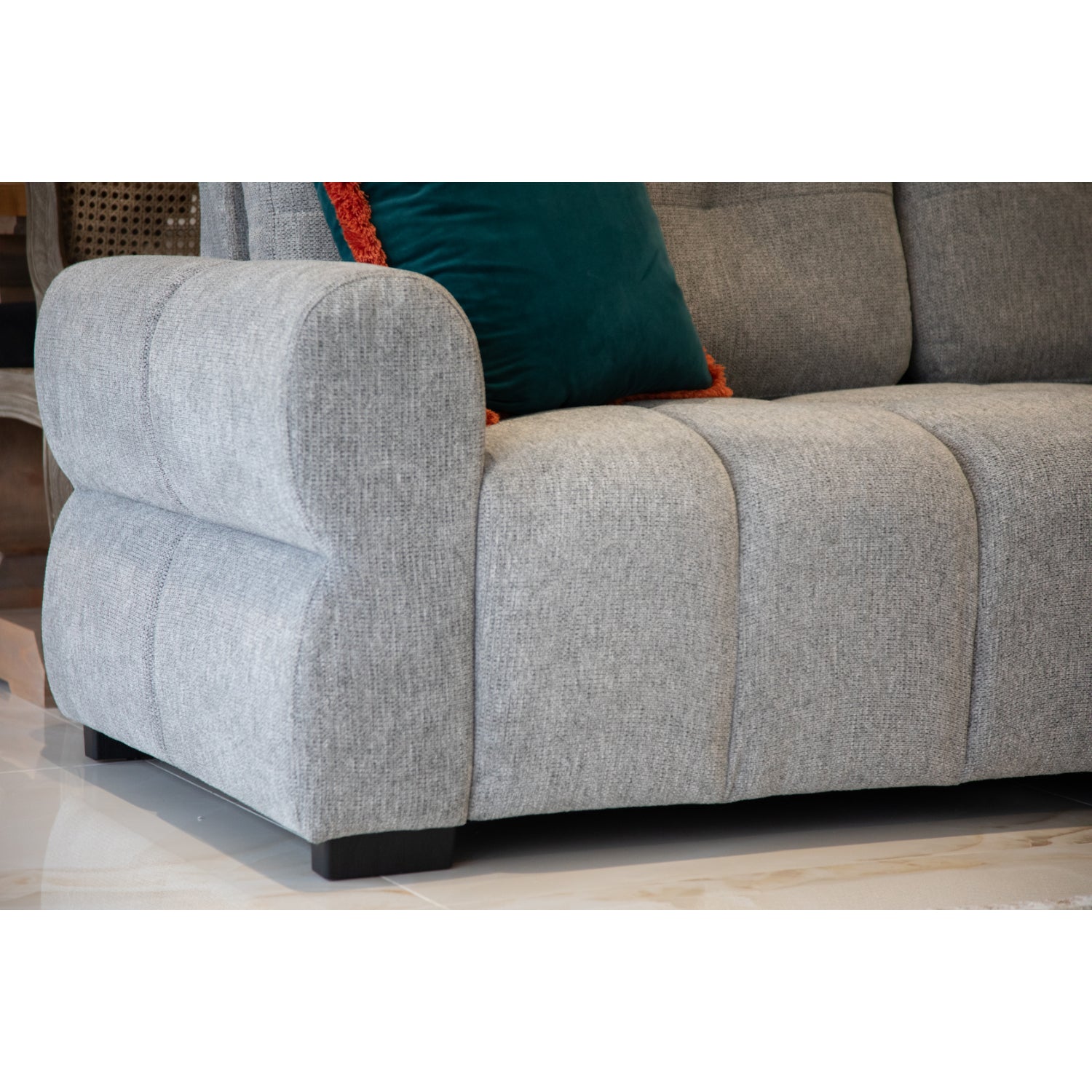 San Marino 3+2 Seater Sofa Set - Grey