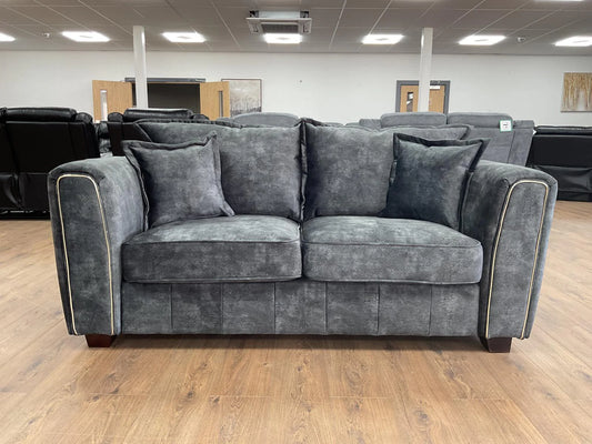 Serena 2 Seater Sofa - Black
