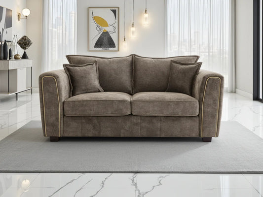 Serena 2 Seater Sofa - Brown