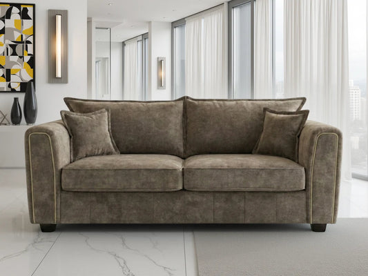 Serena 3 Seater Sofa - Brown