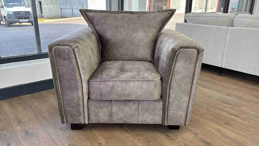 Serena Armchair Sofa - Brown