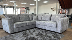 Serena Large Corner Sofa - Grey