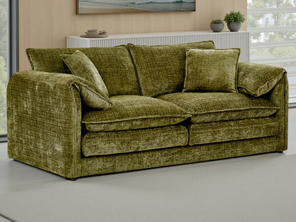 Solaya 3 Seater Sofa - Green