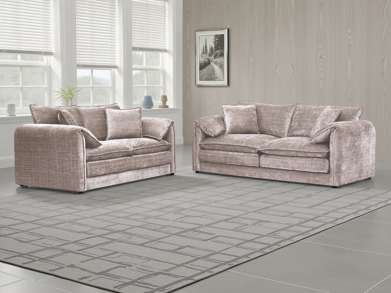 Solaya 3+2 Seater Sofa - Beige