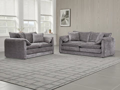 Solaya 3+2 Seater Sofa - Grey