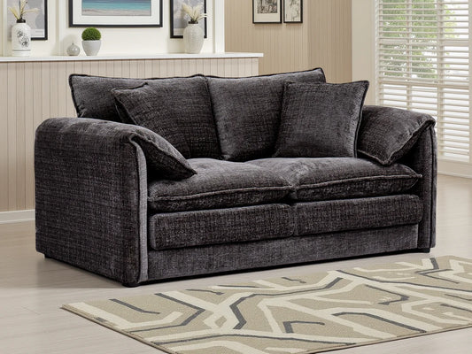 Solaya Sofa 2 Seater - Black