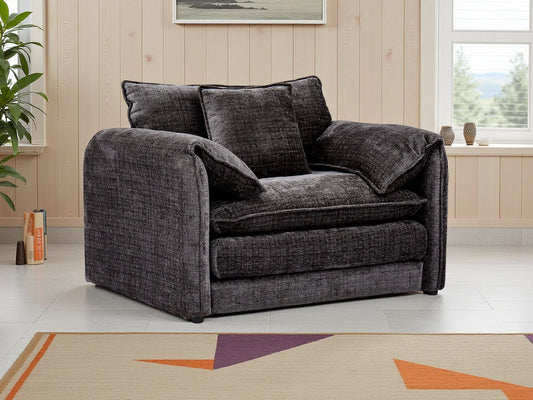 Solaya Sofa Armchair - Black