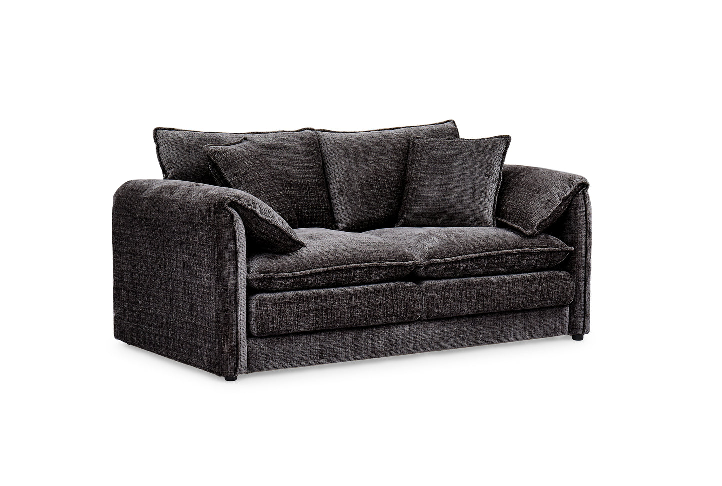 Solaya 3+2 Seater Sofa - Black