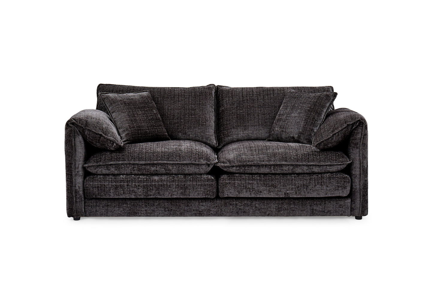 Solaya 3+2 Seater Sofa - Black