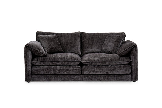 Solaya 3 Seater Sofa - Black